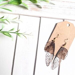 Elegant Wing-Inspired Earrings